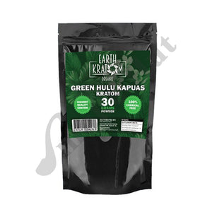 Earth Kratom - Green Hulu Kapuas Powder