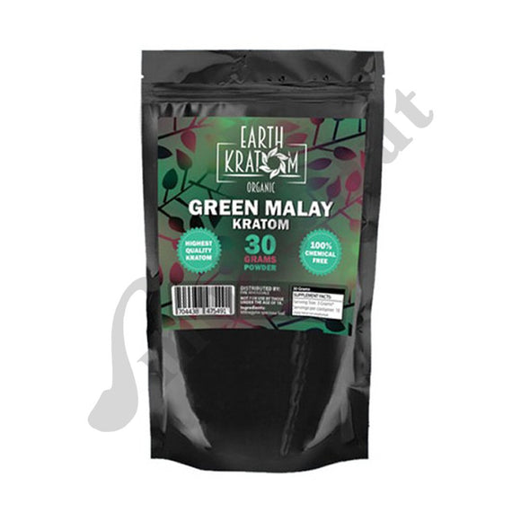 Earth Kratom - Green Malay Powder
