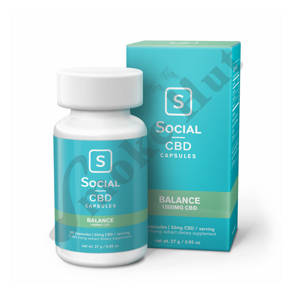 Social CBD - CBD Capsules